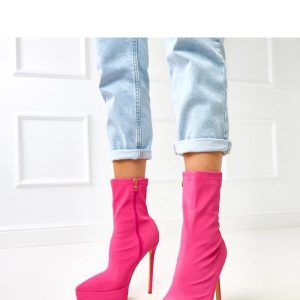Laarsjes met hoge hak model 217958 Solea