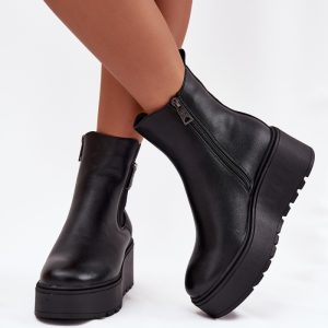 Laarsjes op sleehak model 218067 Step in style