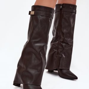 Laarzen met hoge hakken model 218089 Step in style