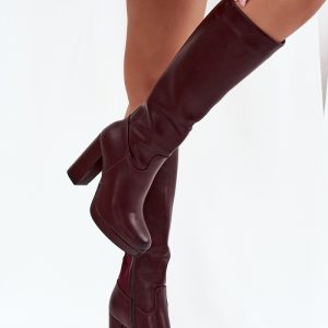 Laarzen met hoge hakken model 218090 Step in style