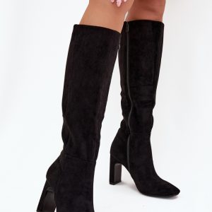 Laarzen met hoge hakken model 218091 Step in style
