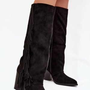 Laarzen met hoge hakken model 218092 Step in style