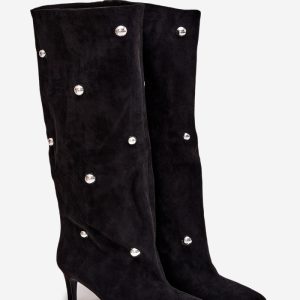 Laarzen met hoge hakken model 218484 Step in style