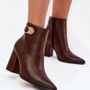 Laarsjes met hoge hak model 218515 Step in style