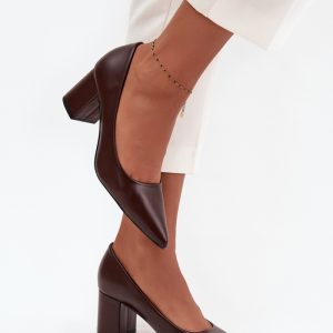 Pumps met dikke hak model 218679 Step in style