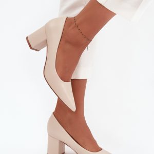 Pumps met dikke hak model 218681 Step in style