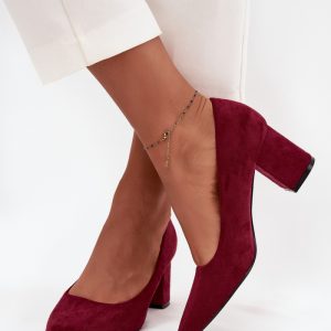 Pumps met dikke hak model 218682 Step in style