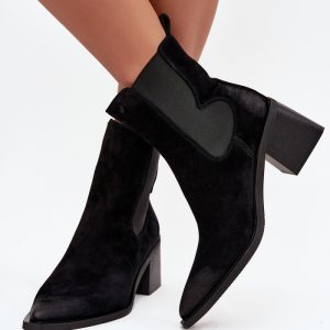 Laarsjes met hoge hak model 218704 Step in style
