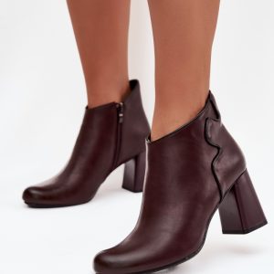 Laarsjes met hoge hak model 218707 Step in style