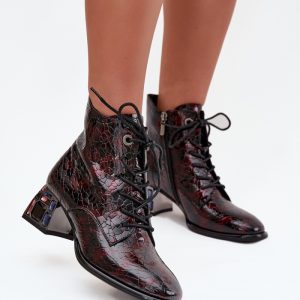 Laarsjes met hoge hak model 218721 Step in style