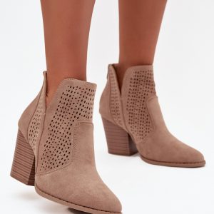 Laarsjes met hoge hak model 218727 Step in style