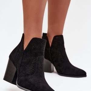 Laarsjes met hoge hak model 218728 Step in style