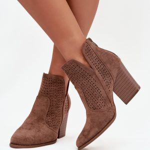Laarsjes met hoge hak model 218729 Step in style