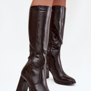 Laarzen met hoge hakken model 218732 Step in style