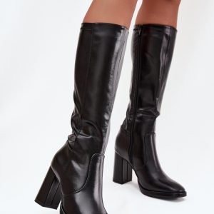 Laarzen met hoge hakken model 218733 Step in style