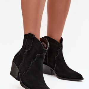 Laarsjes met hoge hak model 219125 Step in style