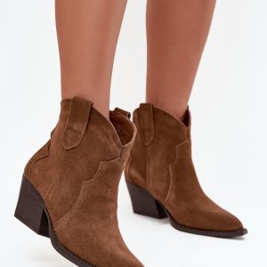 Laarsjes met hoge hak model 219126 Step in style