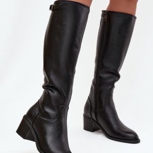 Laarzen met hoge hakken model 219141 Step in style