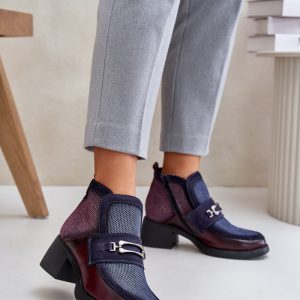 Laarsjes met hoge hak model 219252 Step in style