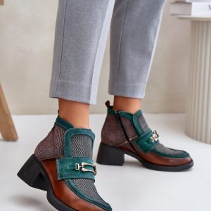 Laarsjes met hoge hak model 219253 Step in style