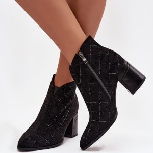 Laarsjes met hoge hak model 219270 Step in style