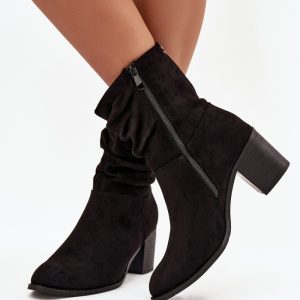 Laarsjes met hoge hak model 219397 Step in style