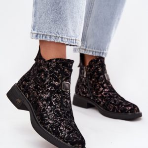 Laarsjes met hoge hak model 219566 Step in style