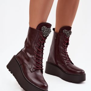 Laarsjes op sleehak model 219569 Step in style