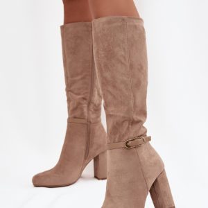 Laarzen met hoge hakken model 219583 Step in style