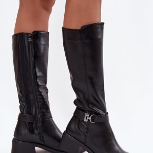 Laarzen met hoge hakken model 219584 Step in style