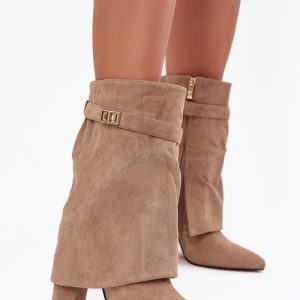 Laarsjes met hoge hak model 219839 Step in style