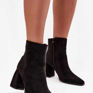 Laarsjes met hoge hak model 219842 Step in style
