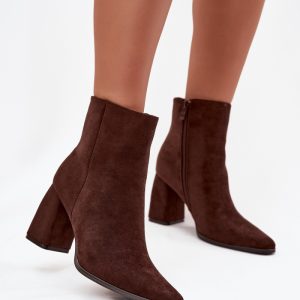 Laarsjes met hoge hak model 219843 Step in style