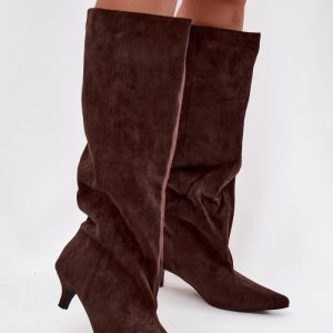 Laarzen met hoge hakken model 219848 Step in style