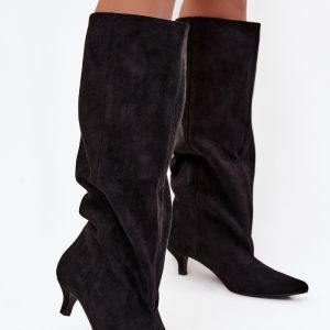 Laarzen met hoge hakken model 219849 Step in style