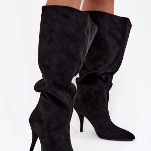 Laarzen met hoge hakken model 219852 Step in style