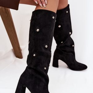 Laarzen met hoge hakken model 219862 Step in style