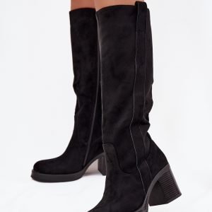 Laarzen met hoge hakken model 220224 Step in style