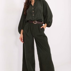 corduroy broek model 220283 Italy Moda