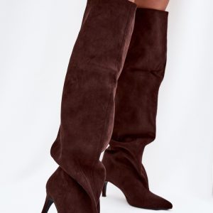 Laarzen met hoge hakken model 216996 Step in style