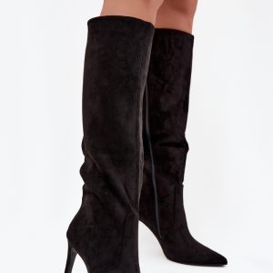 Laarzen met hoge hakken model 220514 Step in style