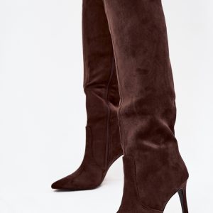 Laarzen met hoge hakken model 220515 Step in style
