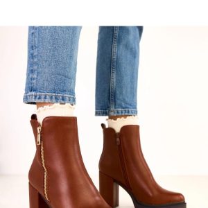 Laarsjes met hoge hak model 220577 Solea