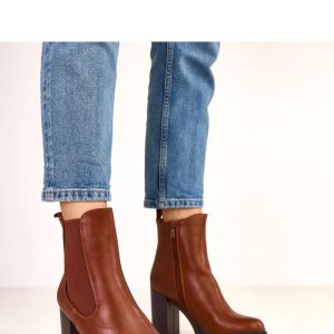 Laarsjes met hoge hak model 220578 Solea