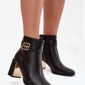 Laarsjes met hoge hak model 220694 Step in style
