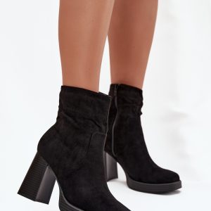 Laarsjes met hoge hak model 220708 Step in style