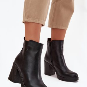 Laarsjes met hoge hak model 220709 Step in style