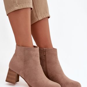 Laarsjes met hoge hak model 220710 Step in style