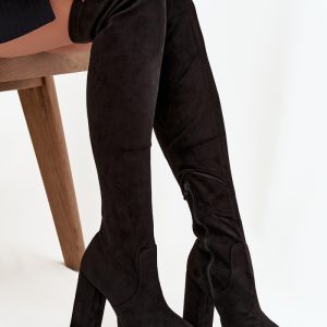 Laarzen met hoge hakken model 220717 Step in style