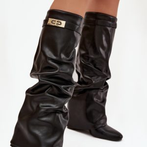 Laarzen met hoge hakken model 220723 Step in style